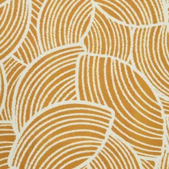 Nappe De Table|EMINZA Nappe rectangulaire coton enduit (150 x 350 cm) Sarah Jaune moutarde