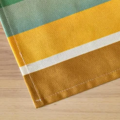 Nappe De Table|EMINZA Nappe rectangulaire coton enduit (150 x 350 cm) Ajaccio Multicolore