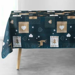 Nappe De Table|DOUCEUR D'INTERIEUR Nappe rectangulaire (L240 cm) Augustin e Bleu
