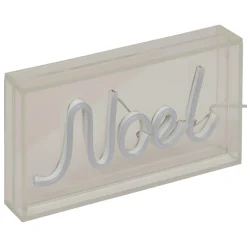 Déco Et Objet De Noël|Déco Et Objet Lumineux|JJA Néon lumineux à poser USB (H12,5 cm) Noël Rouge