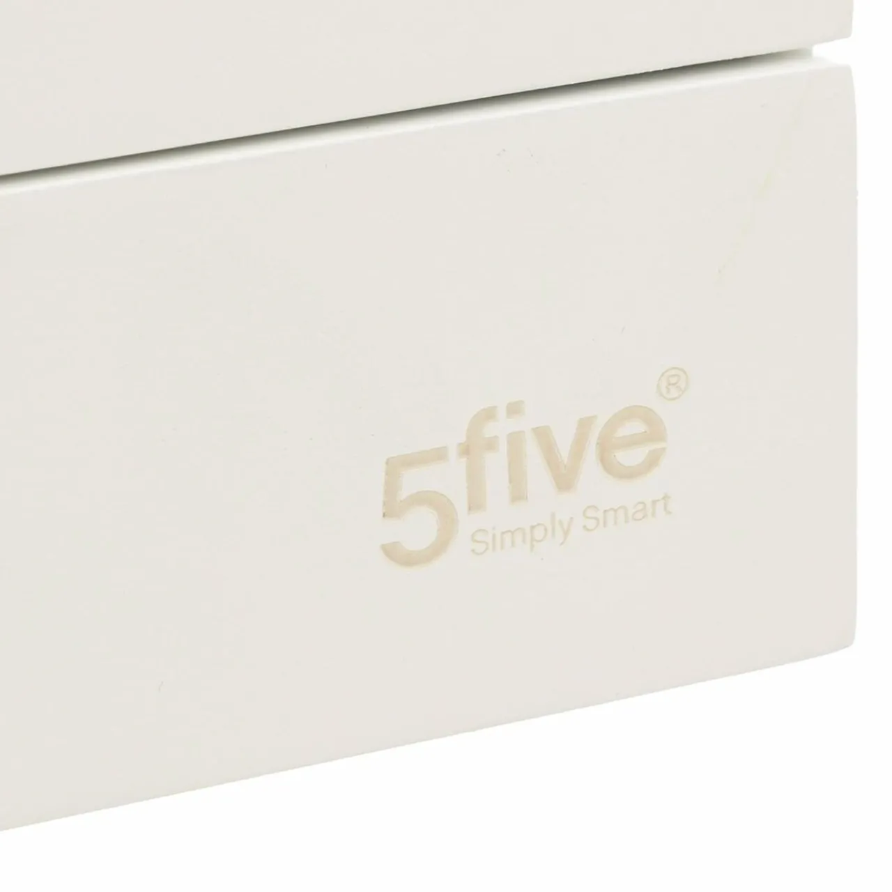 Panier Et Organisateur|Accessoire Salle De Bain|5 Five Simply Smart Organisateur de maquillage 1 tiroir Natureo Blanc