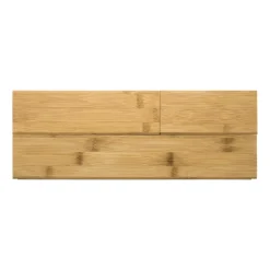 Panier Et Organisateur|Accessoire Salle De Bain|ATMOSPHERA Organisateur de maquillage Tidysmart Bambou