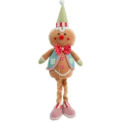 Père Noël, Animaux Et Personnage|KAEMINGK Pain d'épices debout (H65 cm) Johnny le Clown Multicolore