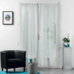Voilage|DOUCEUR D'INTERIEUR Paire de voilages passe-tringle (70 x 200 cm) Filiane Blanc