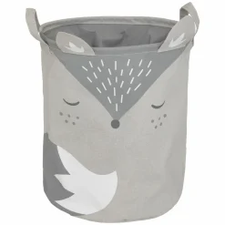 Rangement Enfant|Atmosphera createur d'interieur for kids Panier à jouets enfant (32 x 40 cm) Renard Gris