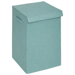 Panier Et Organisateur|Accessoire Salle De Bain|5 Five Simply Smart Panier à linge avec séparateur (H60 cm) Colors Bleu arctique