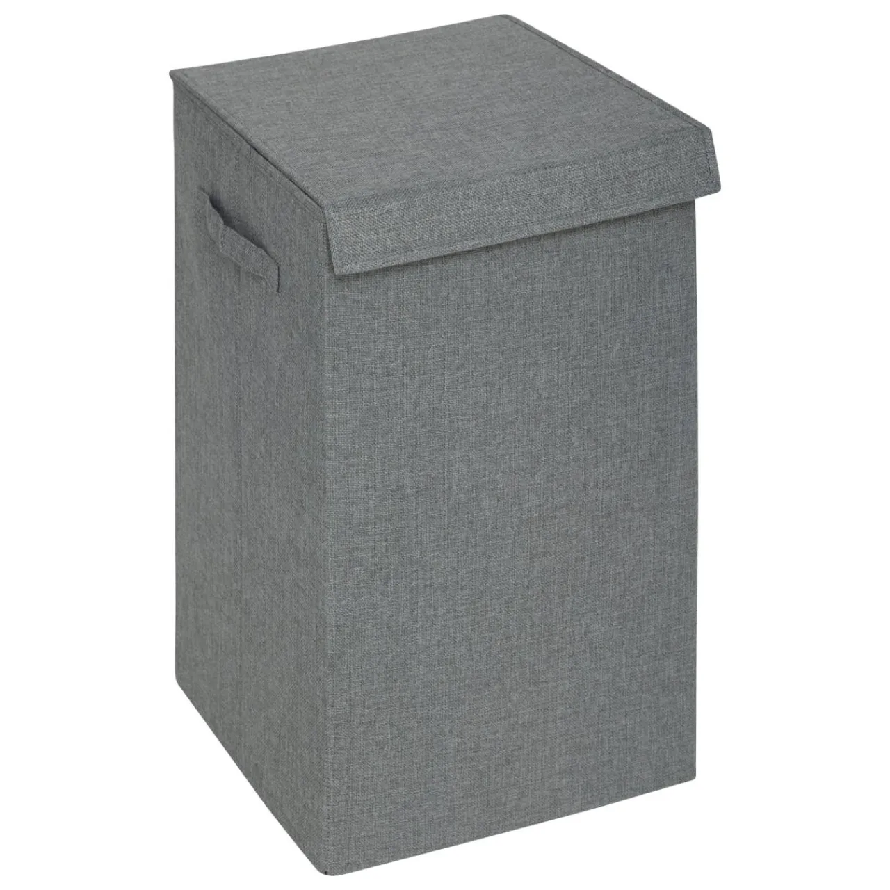 Panier Et Organisateur|Accessoire Salle De Bain|5 Five Simply Smart Panier à linge avec séparateur (H60 cm) Colors béton Gris