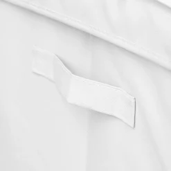 Panier Et Organisateur|Accessoire Salle De Bain|ATMOSPHERA Panier à linge pliable (36 x 36 x 55 cm) Colorama Blanc