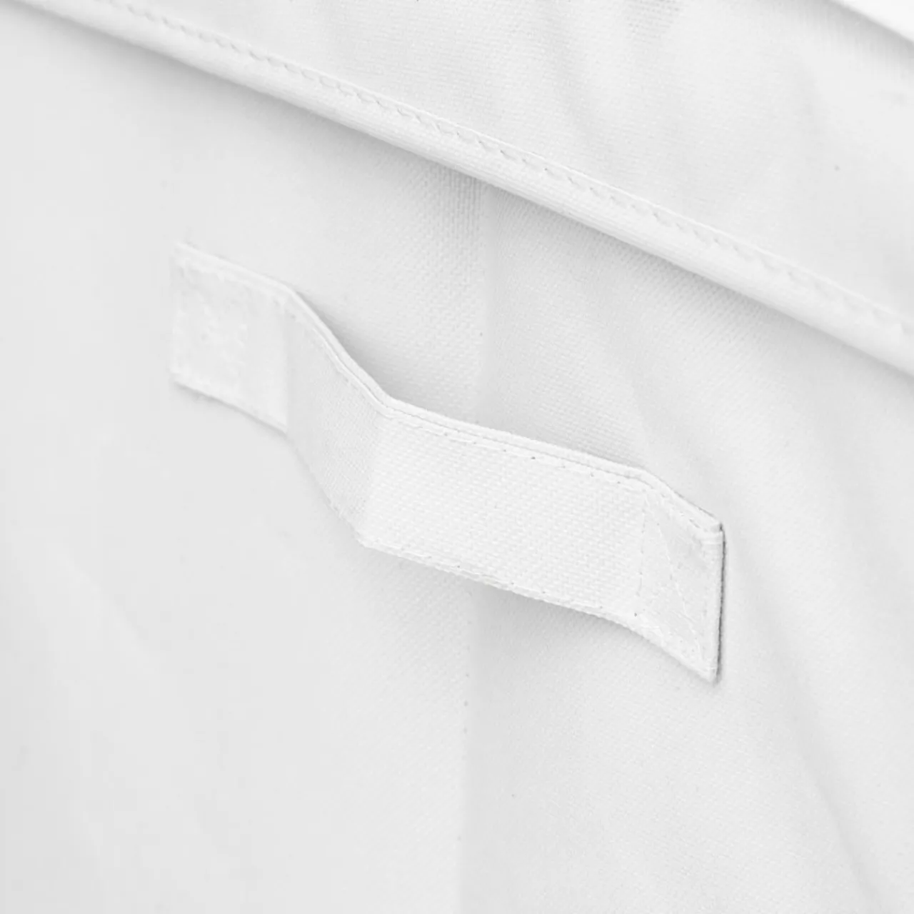 Panier Et Organisateur|Accessoire Salle De Bain|ATMOSPHERA Panier à linge pliable (36 x 36 x 55 cm) Colorama Blanc