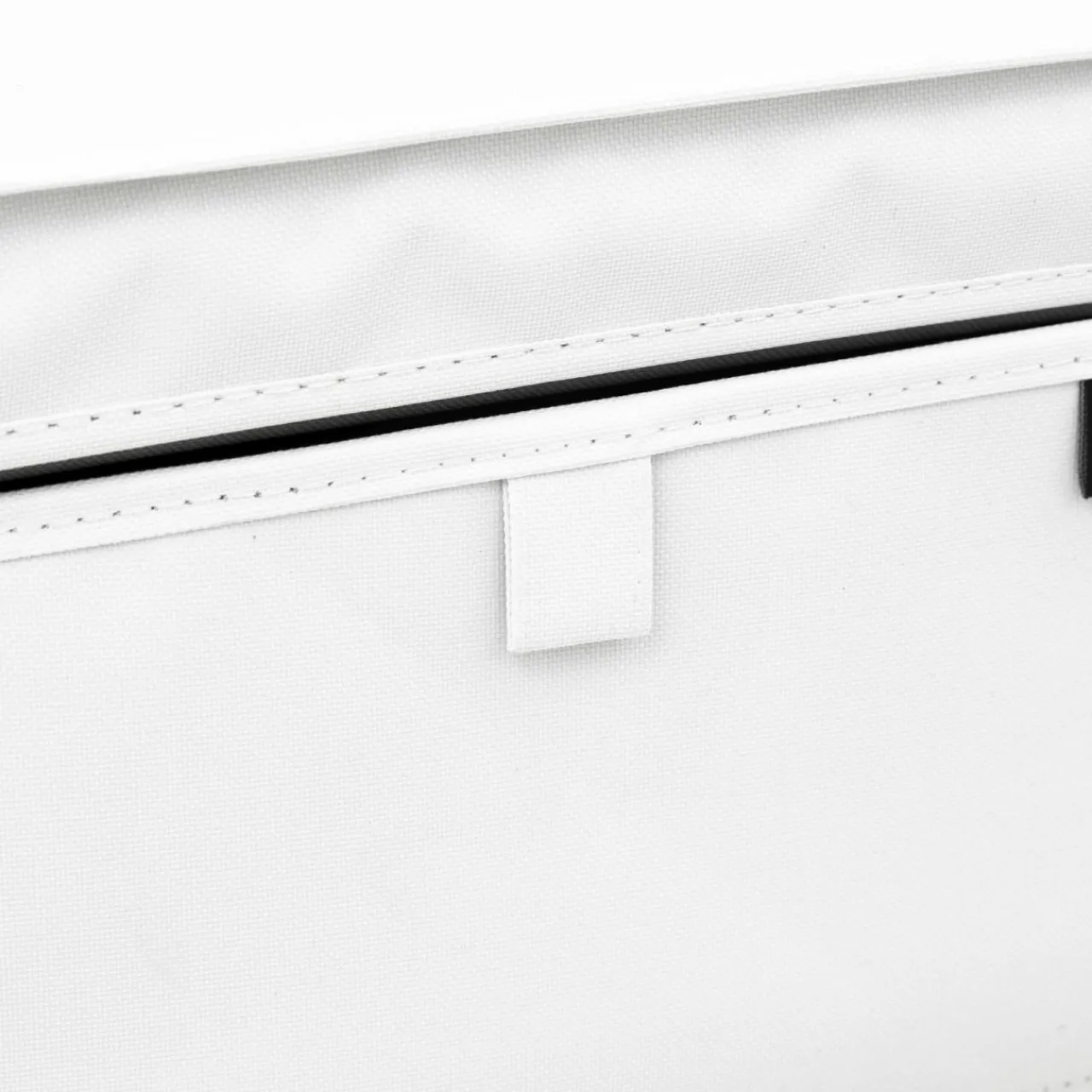 Panier Et Organisateur|Accessoire Salle De Bain|ATMOSPHERA Panier à linge pliable (36 x 36 x 55 cm) Colorama Blanc