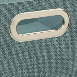 Panier Et Organisateur|5 Five Simply Smart Panier de rangement ( 31 x 15 cm) Helena Bleu pétrole chiné