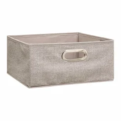 Panier Et Organisateur|ATMOSPHERA Panier de rangement (31 x 15 cm) Helena Beige chiné