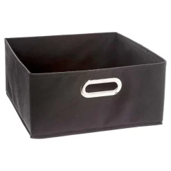 Panier Et Organisateur|ATMOSPHERA Panier de rangement (31 x 15 cm) Helena Gris Anthracite