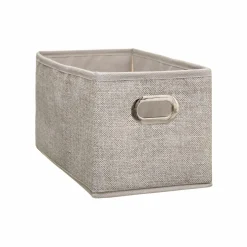 Panier Et Organisateur|ATMOSPHERA Panier de rangement (15 x 31 cm) Helena Beige chiné