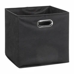 Panier Et Organisateur|ATMOSPHERA Panier de rangement (31 x 31 cm) Helena Gris Anthracite