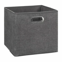 Panier Et Organisateur|ATMOSPHERA Panier de rangement (31 x 31 cm) Helena Gris