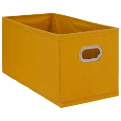 Panier Et Organisateur|5 Five Simply Smart Panier de rangement (15 x 31 cm) Helena Jaune moutarde