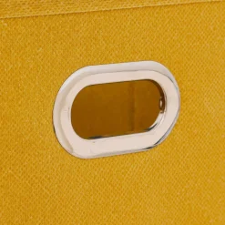 Panier Et Organisateur|5 Five Simply Smart Panier de rangement (15 x 31 cm) Helena Jaune moutarde