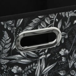 Panier Et Organisateur|ATMOSPHERA Panier de rangement (31 x 31 x 31 cm) Botanical Noir