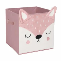 Rangement Enfant|ATMOSPHERA Panier de rangement enfant (29 x 29 cm) Biche Rose
