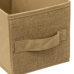 Panier Et Organisateur|ATMOSPHERA Panier de rangement jute (15 x 31 x 15 cm) Naro Beige