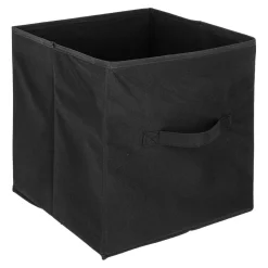 Panier Et Organisateur|ATMOSPHERA Panier de rangement Kube Noir