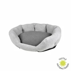 Panier, Coussin Et Plaid|LOVE STORY Panier ovale pour chat et chien Graphène L55 cm Gris