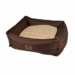 Panier, Coussin Et Plaid|LOVE STORY Panier rectangle pour chat et chien Héritage L55 cm Noisette