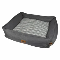 Panier, Coussin Et Plaid|LOVE STORY Panier rectangle pour chat et chien Héritage L75 cm Gris
