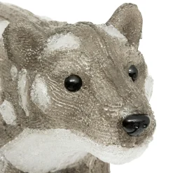 Déco Et Objet Lumineux|JJA Panthère lumineuse 60 LED (H32 cm) Nox Blanc froid Gris