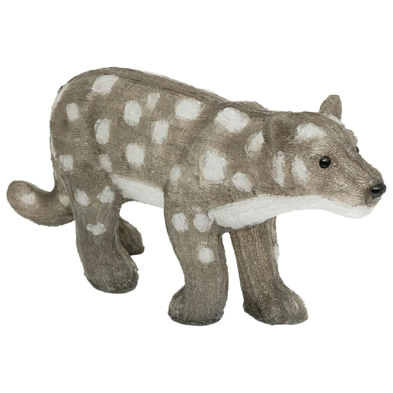 Déco Et Objet Lumineux|JJA Panthère lumineuse 60 LED (H32 cm) Nox Blanc froid Gris