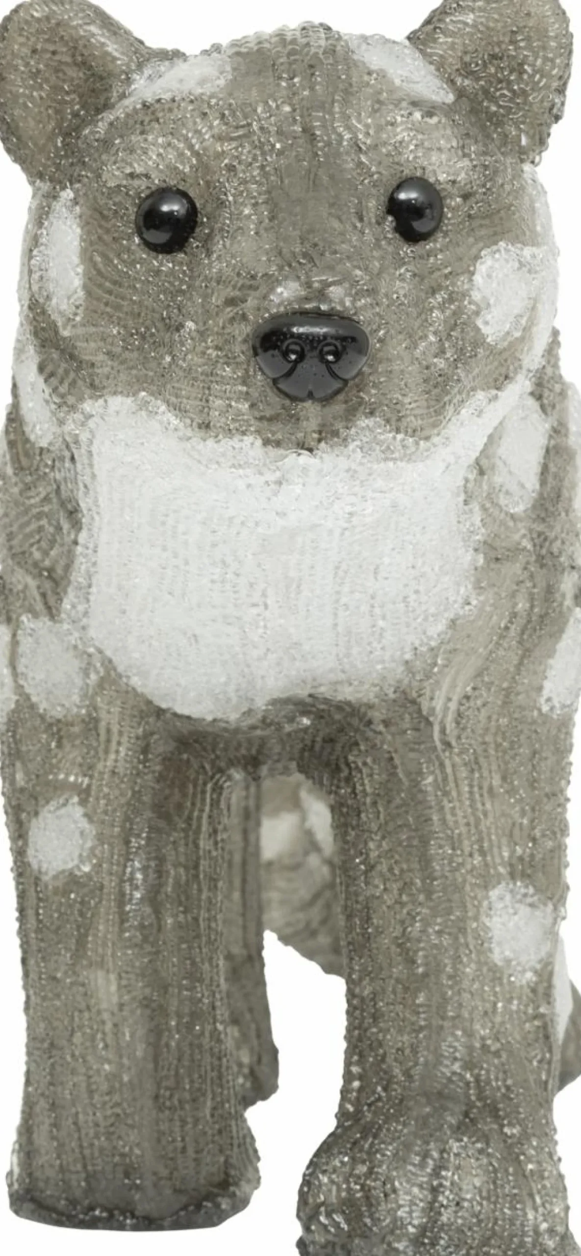 Déco Et Objet Lumineux|JJA Panthère lumineuse 60 LED (H32 cm) Nox Blanc froid Gris