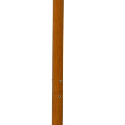 Parasol|#N/A Parasol de jardin rond à franges (D2 m) Isy Dentelle Beige