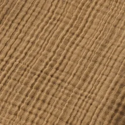 Linge De Bain|Peignoir|EMINZA Peignoir de bain gaze de coton S/M Gaïa Camel