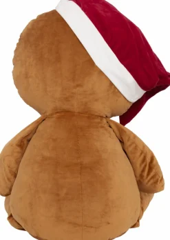 Personnage, Objet Grand Format|Père Noël, Animaux Et Personnage|JJA Peluche (H100 cm) Albin le Pain d'épices Marron
