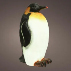 Déco Et Objet Lumineux|KAEMINGK Pingouin lumineux fibre de verre 8 LED (H50 cm) Zélian Blanc froid
