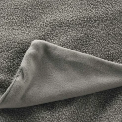 Plaid Et Jeté|douceur d'intu017drieur Plaid bouclette (125 x 150 cm) Wooly Gris