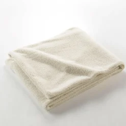 Plaid Et Jeté|douceur d'intu017drieur Plaid bouclette (180 x 220 cm) Wooly Ecru