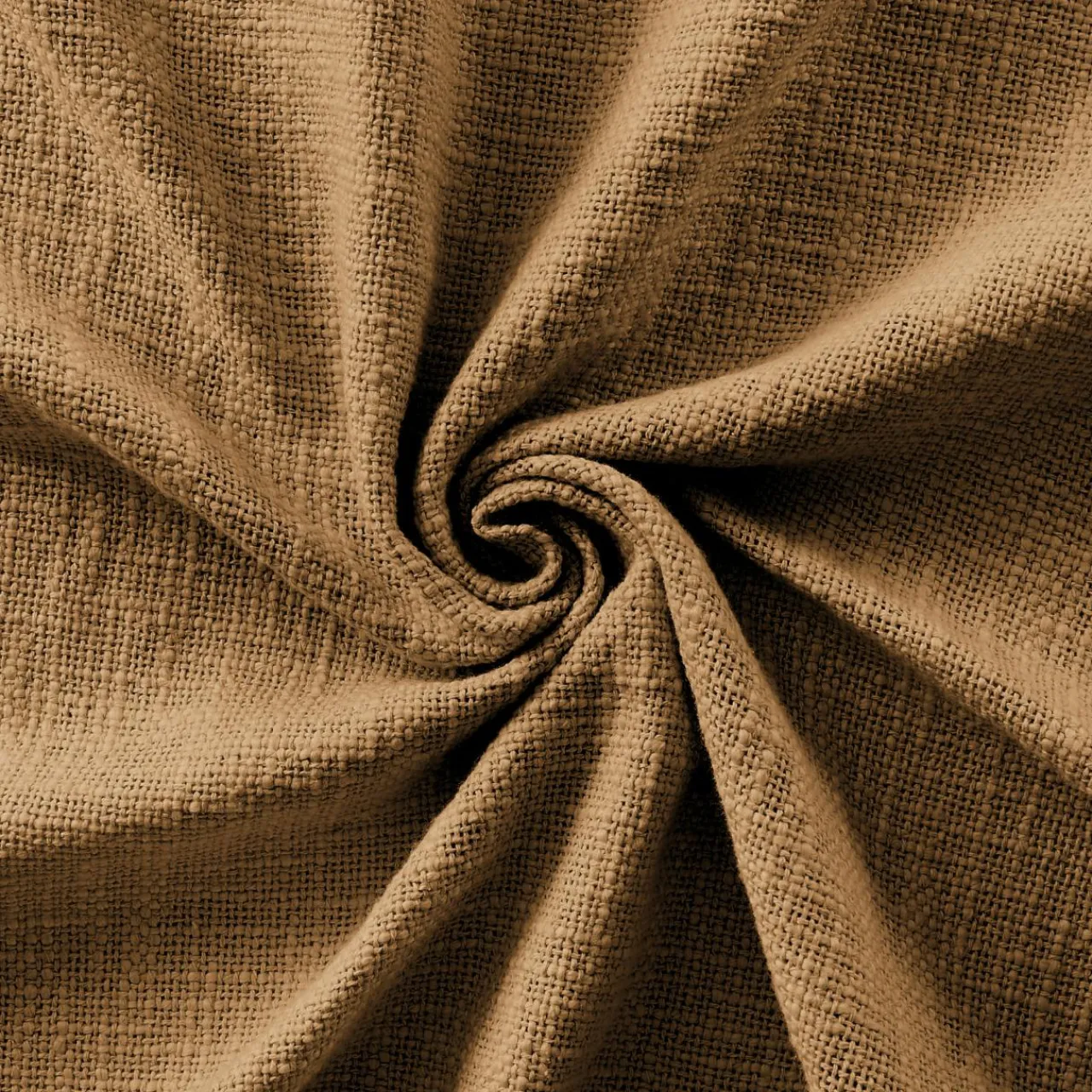 Plaid Et Jeté|L'EFFET PAPILLON Plaid coton (130 x 160 cm) Sixtine Camel