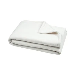 Plaid Et Jeté|STOF Plaid doux (130 x 160 cm) Clayton Ecru