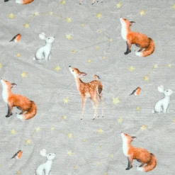 Coussin Et Plaid Enfant|Coussin Et Plaid Enfant|STOF Plaid enfant doux (70 x 100 cm) Ferdinand Gris