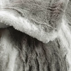 Plaid Et Jeté|DOUCEUR D'INTERIEUR Plaid fausse fourrure (180 x 220 cm) Sven Beige