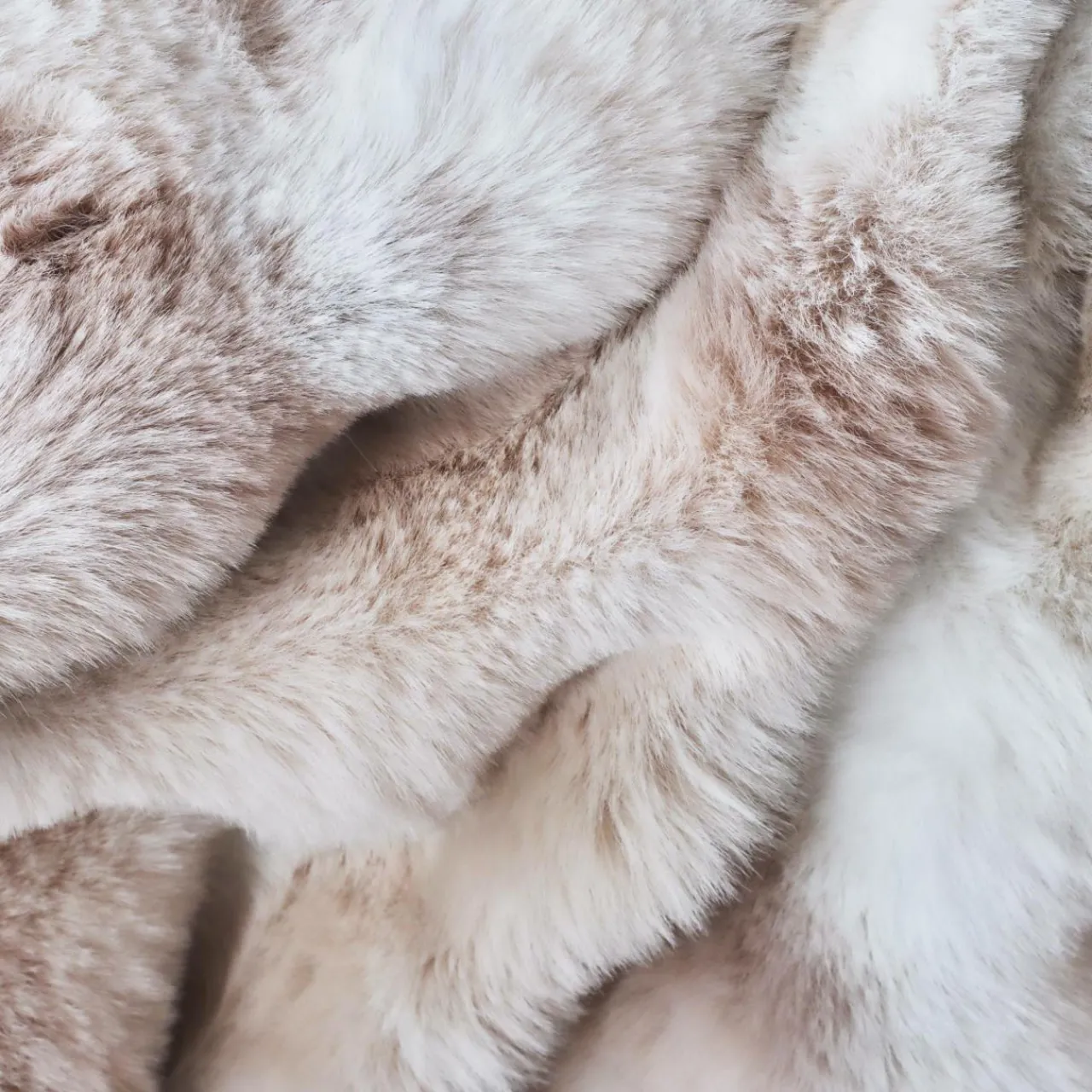 Plaid Et Jeté|EMINZA Plaid fausse fourrure (220 x 240 cm) Toronto Taupe