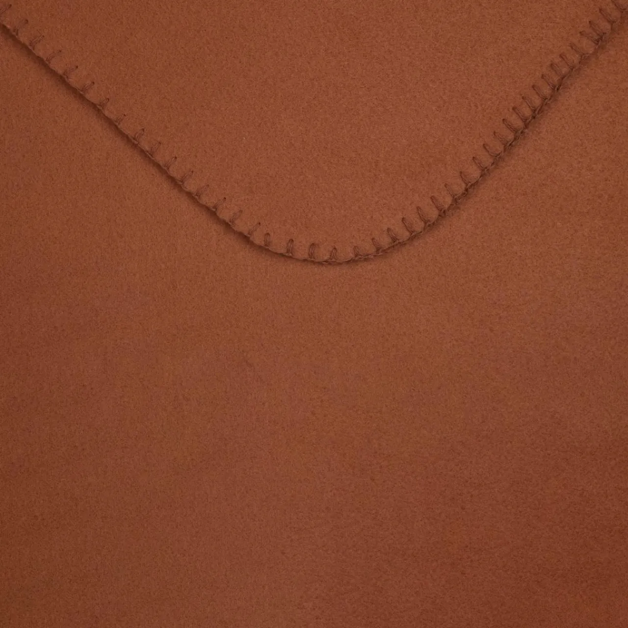 Plaid Et Jeté|STOF Plaid polaire (125 x 150 cm) Carlton Terracotta