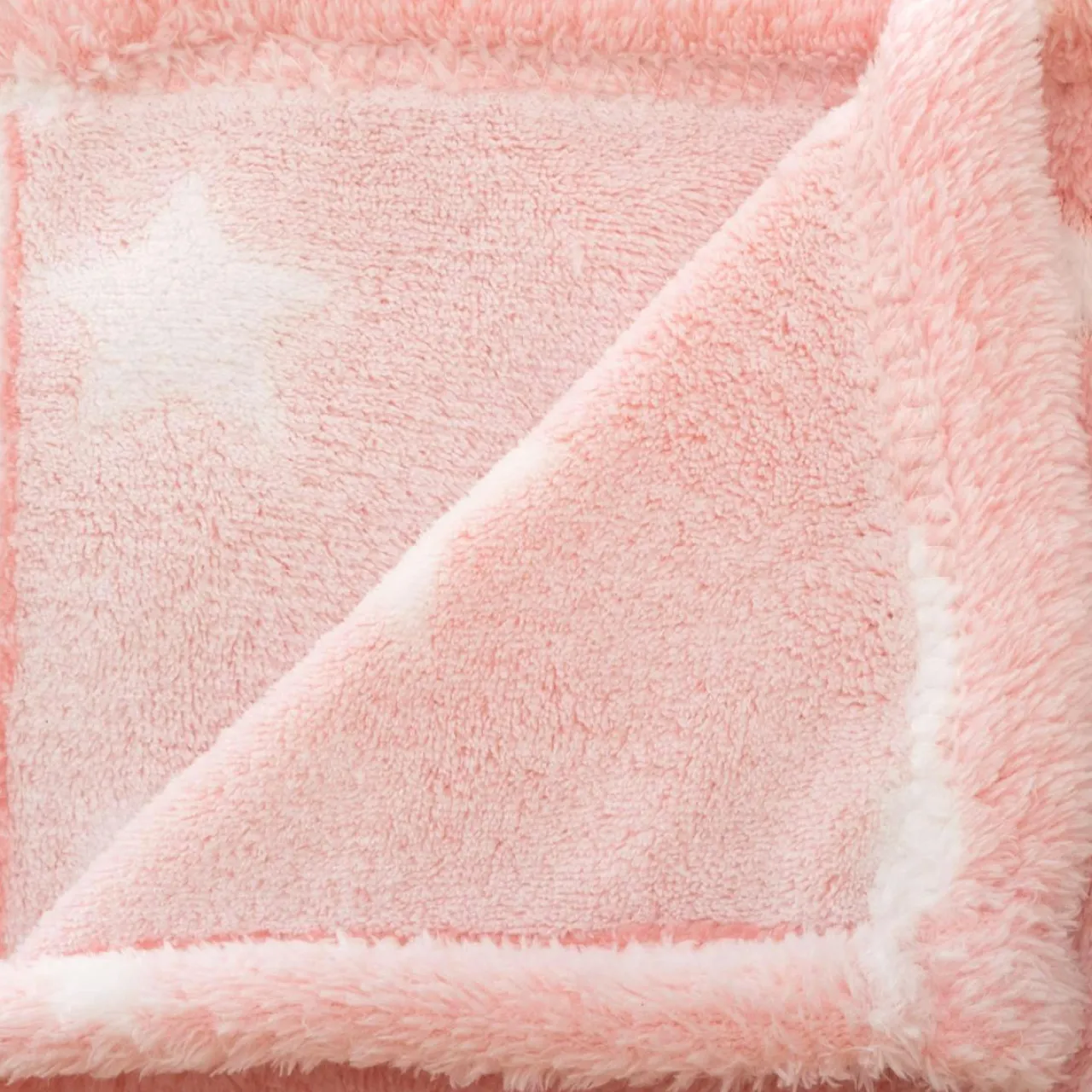 Coussin Et Plaid Enfant|Coussin Et Plaid Enfant|Atmosphera createur d'interieur for kids Plaid polaire phosphorescent enfant (125 x 150 cm) Voie lactée Rose