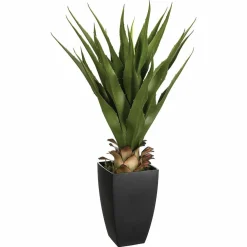 Plante Artificielle|ATMOSPHERA Plante artificielle (H73 cm) Palmier en pot Vert