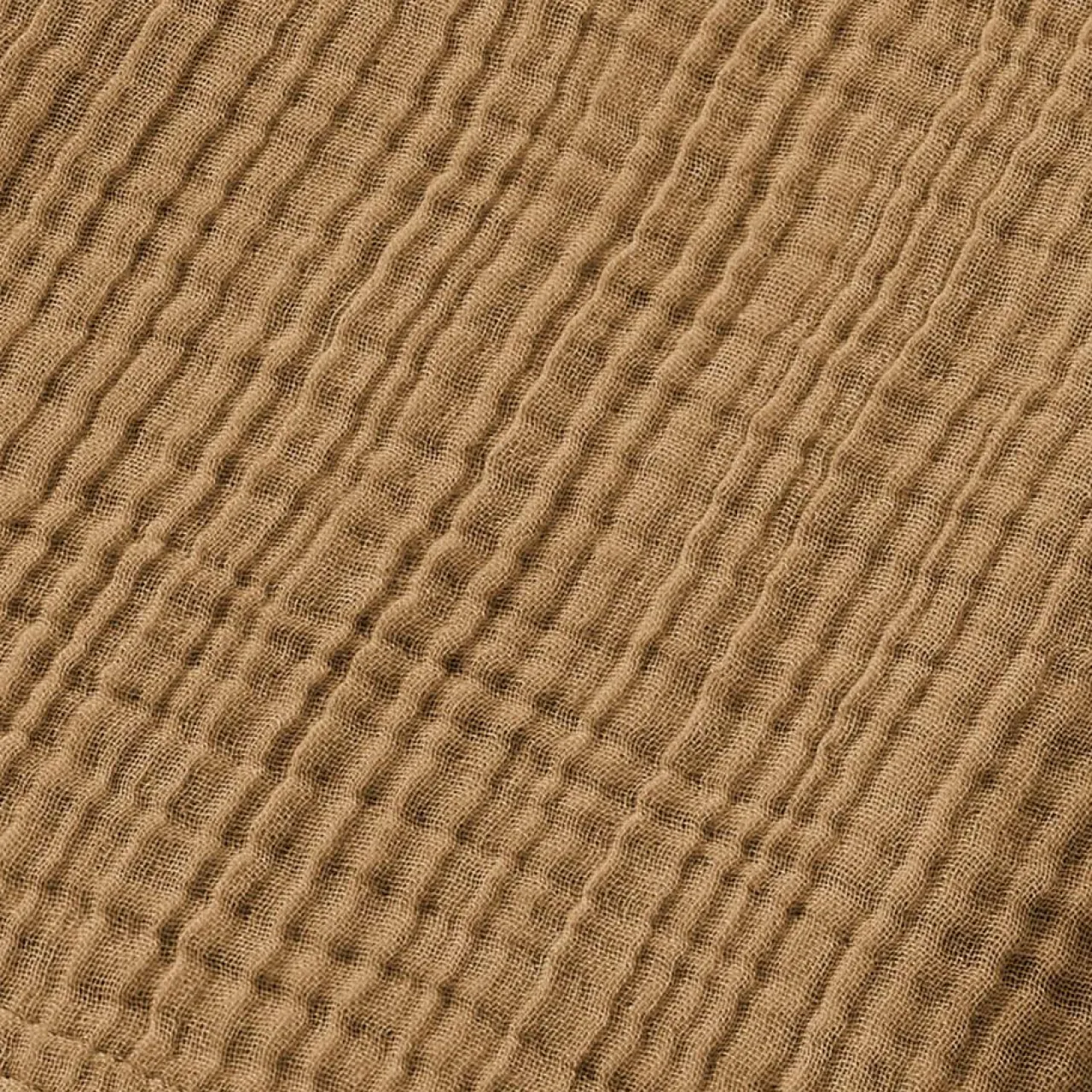 Coussin Et Plaid Enfant|Coussin Et Plaid Enfant|EMINZA Poncho de bain enfant gaze de coton 6/10 ans Gaïa Camel