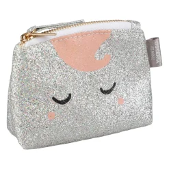 Objet Déco Enfant|OSTARIA Porte monnaie paillettes enfant (11 cm) Licorne Argent