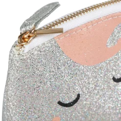 Objet Déco Enfant|OSTARIA Porte monnaie paillettes enfant (11 cm) Licorne Argent