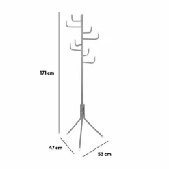 Rangement D'Entrée|ATMOSPHERA Porte-manteau Horizon Gris